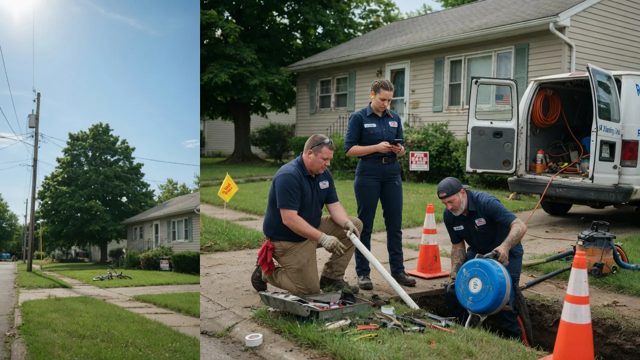 Sewer Line Repair in New Memphis, IL near me